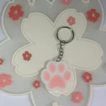 A propos Porte clef patoune chat